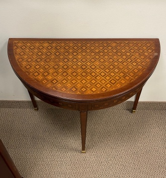 19th Century French Marquetry Game Table